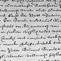 Afbeelding akte Jan van Oldenzeel