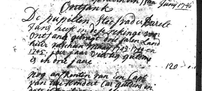 Afbeelding akte Roelof Jans