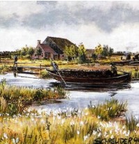 Veenlandschap Afbeelding veenlandschap