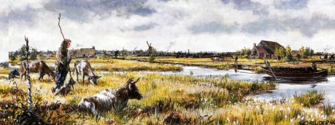 Afbeelding veenlandschap